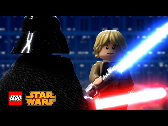 Brickfilm Luke VS Darth Vader | LEGO Star Wars stop motion | I am your father