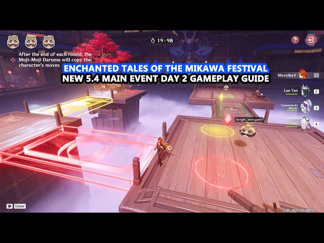 Enchanted Tales of the Mikawa Festival : New 5.4 Main Event Day 2 Gameplay Guide