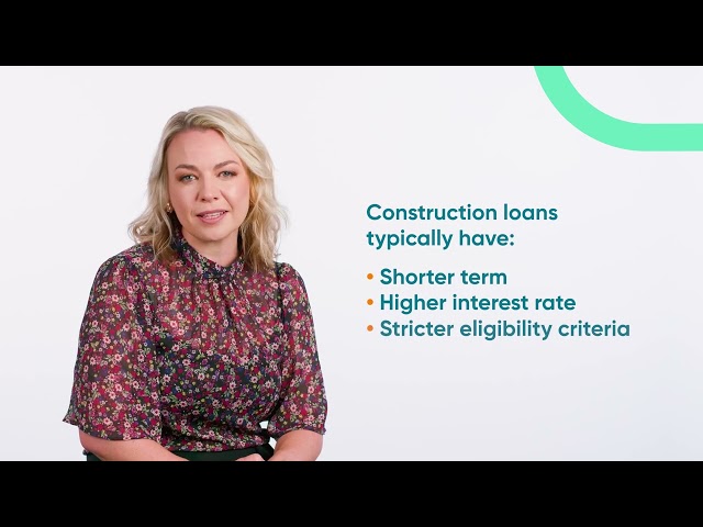 How do construction loans work?