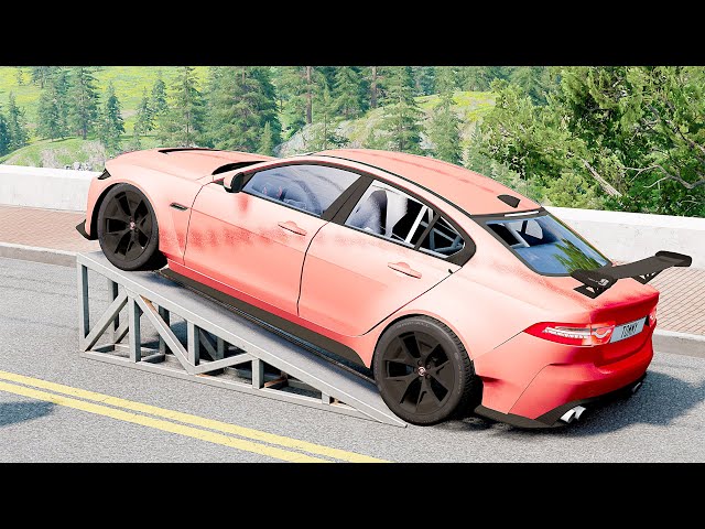 Mobil vs Ramp #10 - BeamNG Drive