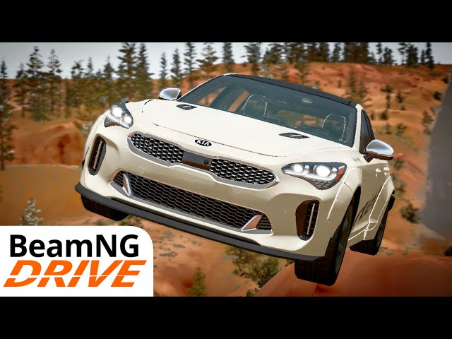 BeamNG Drive | Realistic Car Crashes#5 | Epic Jump | BeamNG Nation