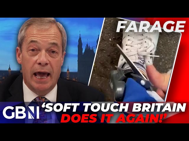 'These people are DANGEROUS' | Nigel Farage REELS as migrants elude Home Office by cutting tags  off