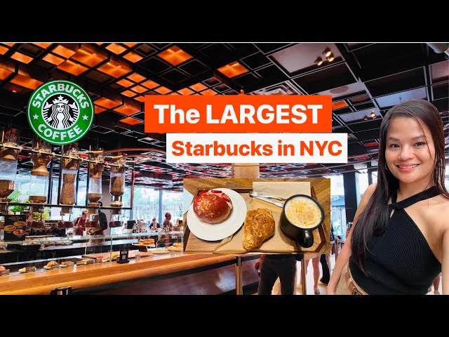 STARBUCKS RESERVE ROASTERY☕️🇺🇸[NEW YORK CITY 2024]