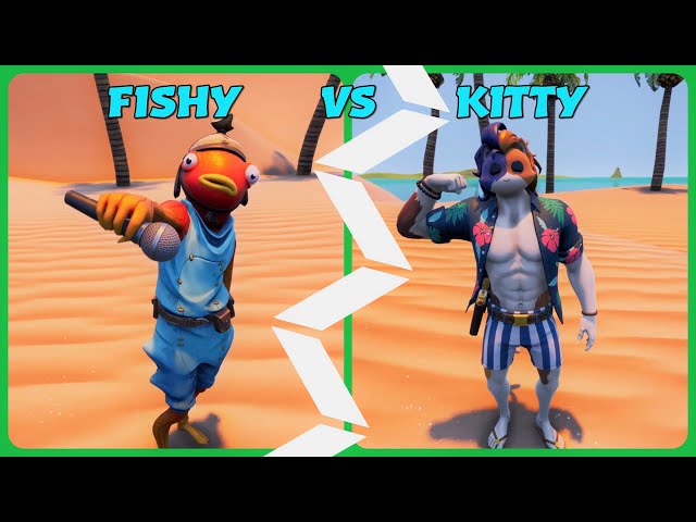 FISHY VS KITTY - FORTNITE SHORT FILM