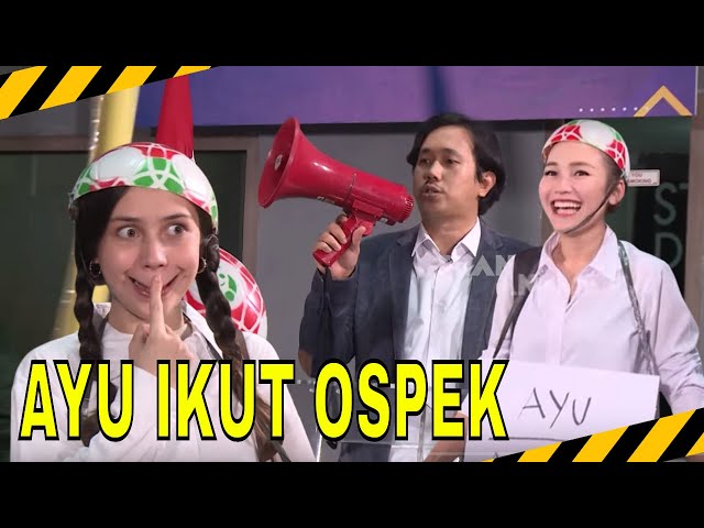 AYU IKUT OSPEK MALAH RIBUT SAMA SHARON SAHERTIAN | MOMEN SERU LAPOR PAK! (13/02/25)