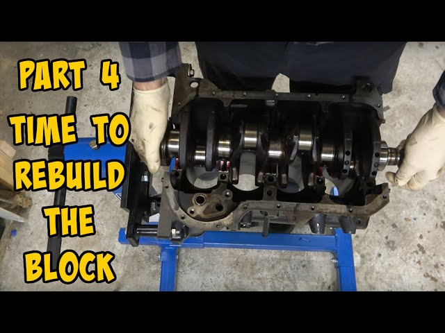 Volkswagen Watercooled Engine Rebuild Part 4 Reassembling the Block.