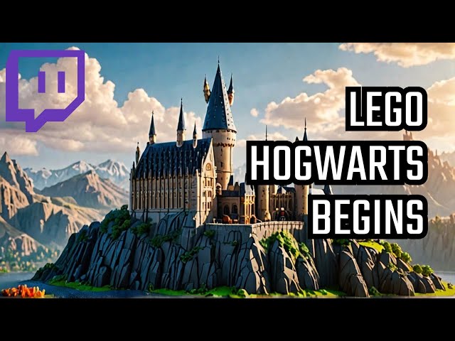 Chill n' Build: LEGO Hogwarts Castle and Grounds - Part 1