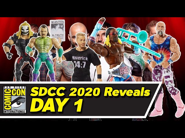 SDCC 2020 WWE Mattel Reveals - Day 1