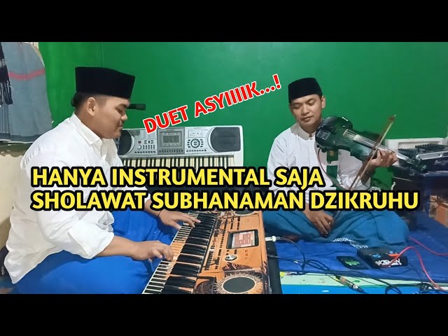 Instrumental Sholawat Viral (Subhanaman dzikruhu) | Cover Biola (khaligi)