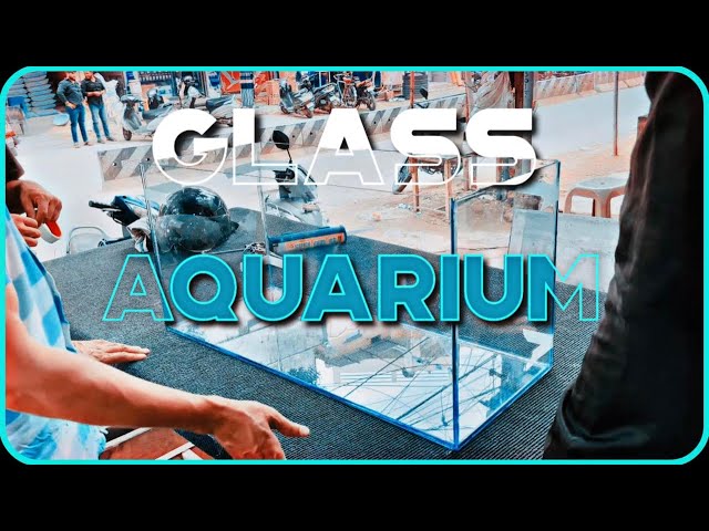 How to Make Aquarium at Home || Glass Aquarium Making Process Step by Step ||