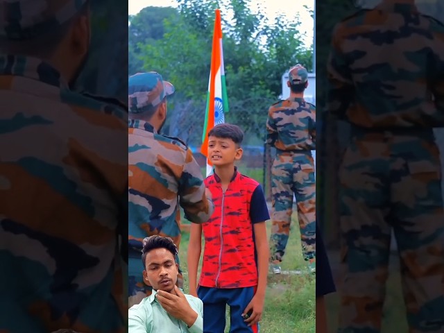 Bacche ne kiya army ki madat 🇮🇳🥹🇮🇳 #indianarmy #emotionalstatus #shorts #chhota_reactionboi #fouji