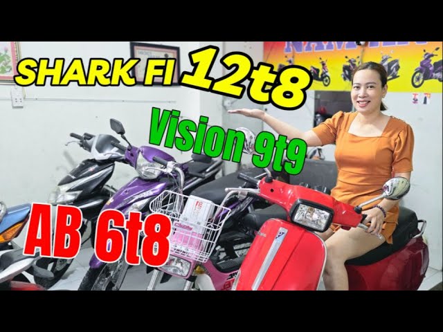 Người Đẹp lên SH125 Fi 12t8 Vision 9t9 Vespa đèn vuông 14t AB 6t9 Wave RS đẹp Fu1 chính chủ ở Nam An