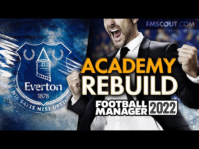 Insane EVERTON Home-Grown ONLY FM22 Rebuild