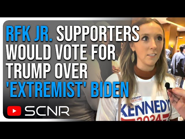 RFK Jr. Supporters Would Vote for Trump Over 'Extremist' Biden | SCNR