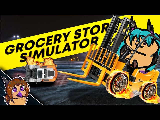 A few reasons why we shouldn't be trusted with forklifts... | Bird Plays Grocery Store Simulator