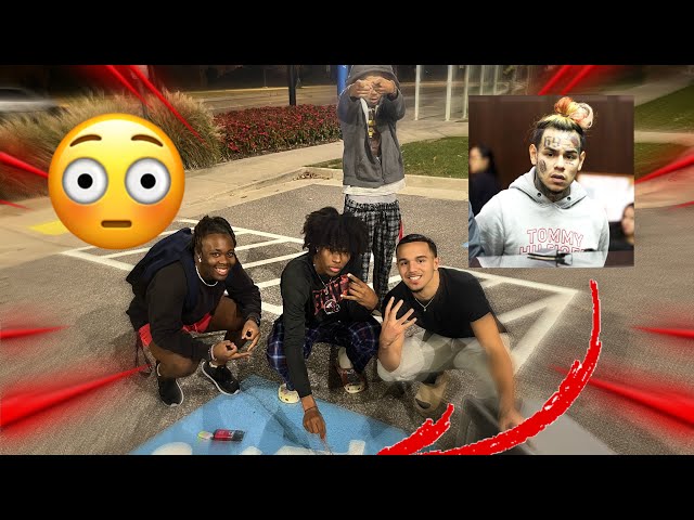 WE CAUGHT 6IX9INE LACKING ON COLLEGE CAMPUS