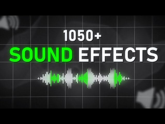 The Most Popular Sound Effects | SFX Pack for Editing 2025