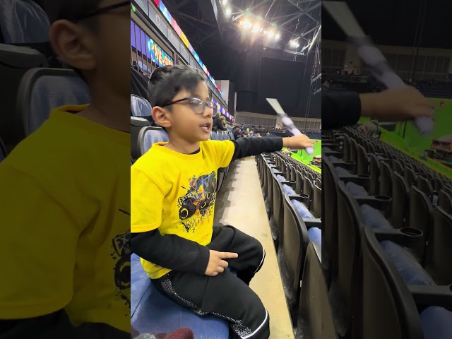 Aidan’s hot wheels monster trucks show #hotwheels #monstertrucks #trending #arena02 #racecar #cars