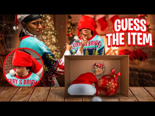 BLINDFOLDED WHAT’S IN THE BOX: CHRISTMAS EDITION🎅🏾🎄🎁 ft. @ParadiseVsYoutube