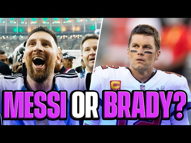 GOAT DEBATE! Lionel Messi or Tom Brady? Thierry Henry and Micah Richards debate | CBS Sports Golazo