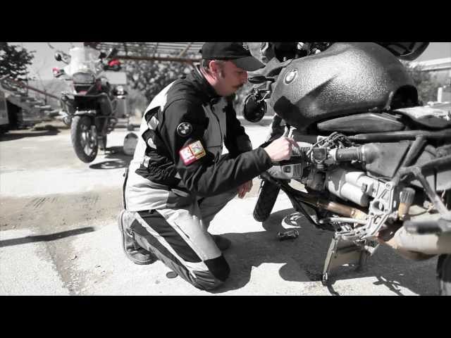 BMW Motorcycle Emergency Oil Drain