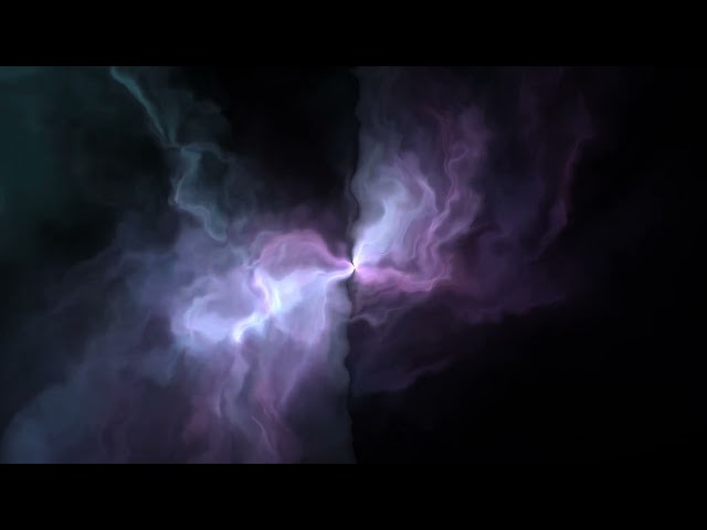 Painted Effect Nebula Relaxing Space 4K Long Screensaver || Wallpaper || Background Video