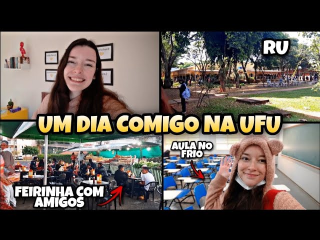 UM DIA COMIGO NA UNIVERSIDADE l Um dia comigo na UFU vlog!!!