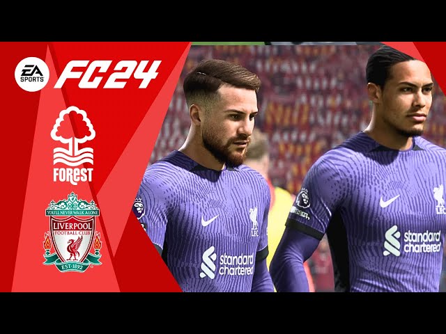 PS5 FC 24 | Nottingham Forest vs Liverpool | Premier League