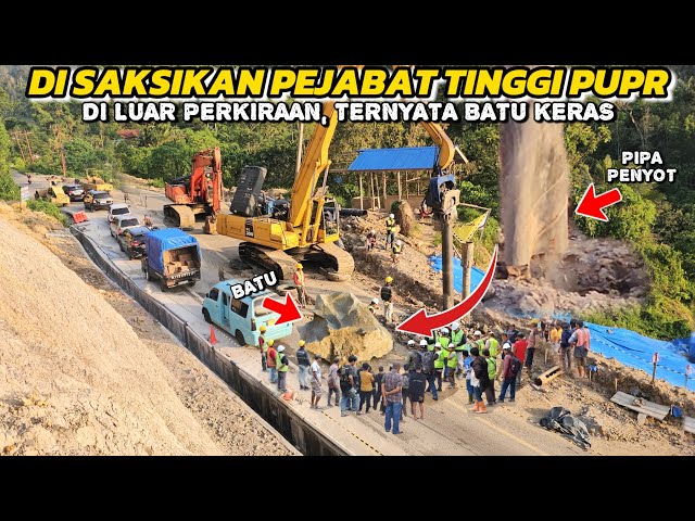 Meet Hard Rock, Earth Nail Pipe Until Flattened In Batu Jomba