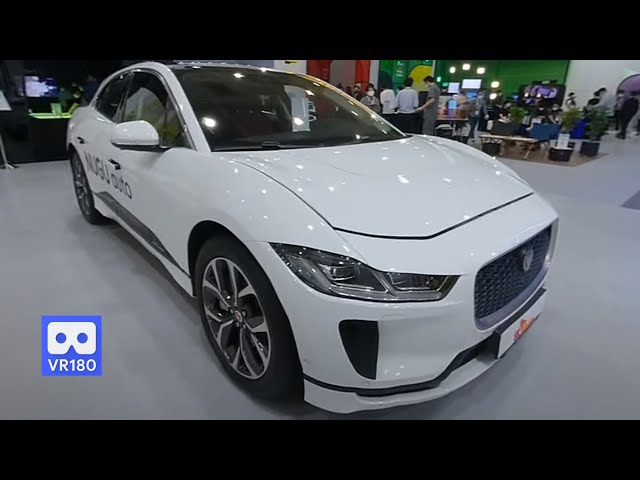 3D 180VR 4K The New Jaguar I-Pace Electric Car 😍😍 VR Dream Car