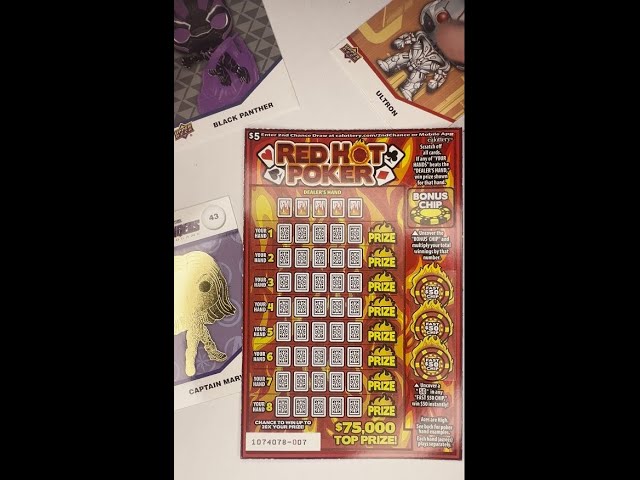 🔥Scratching Off the California Lotto Red Hot Poker Scratcher! 🔥💰 (Video 5) #lottery #scratchers