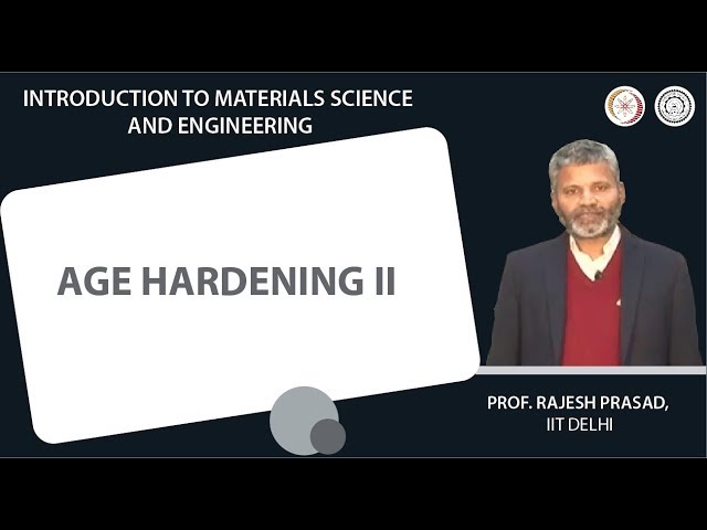 Age hardening II: Microstructure and mechanisms