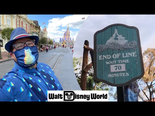 Disney Magic Kingdom Spring Break Crowds 2021 | Eating At Gastons Tavern & Big Thunder Mountain