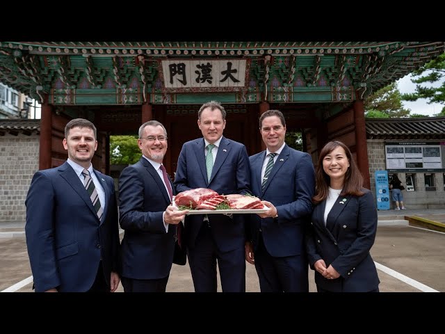 Launch of Irish beef into the Korean market