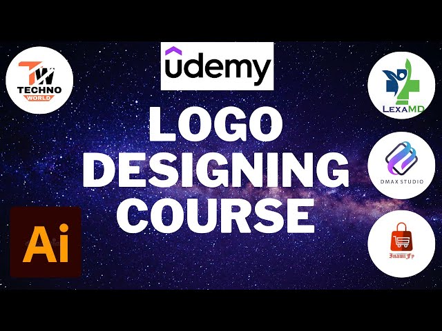 Logo Designing Complete Course with 5 Live Practical Designs