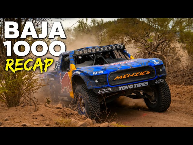 DOMINATING the Baja 1000 | Trophy Truck Race Recap