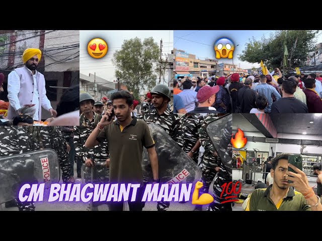 CM BHAGWANT MAAN JI SE MILNE CHALE GAYE😍 aur meeting bhi fix hogyi SAATH MAI🙏 | ANSHUL VIJ VLOGS🔥