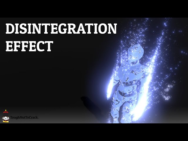 Disintegration Effect in Unity