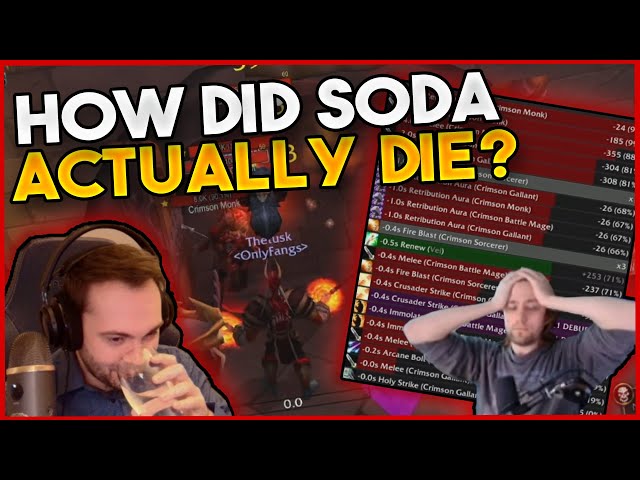 This is the real reason Sodapoppin died on Hardcore WoW