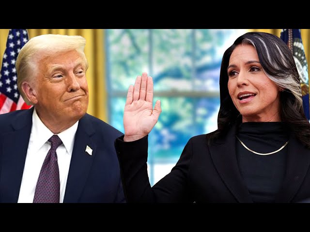 Tulsi Gabbard Swears In As President Trump's DNI