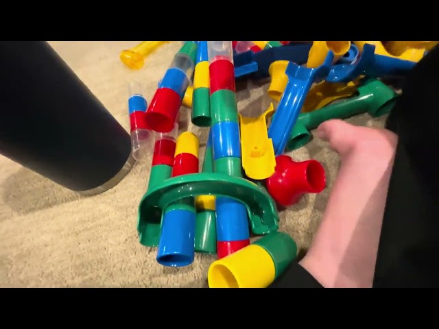 Vintage mindware marble run unboxing