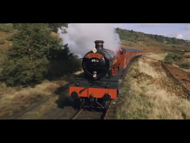 Harry Potter's Hogwarts Express Trip in Real-Time