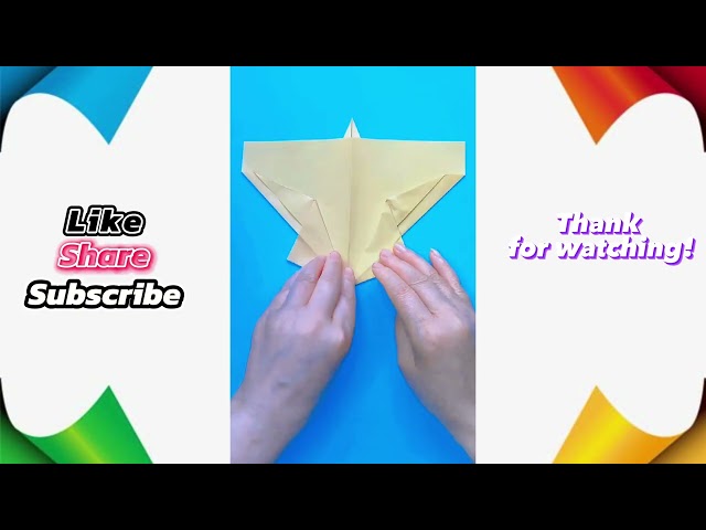 Create AMAZING Folding Paper to be Plan and Batterfly