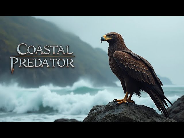 "Sea Eagles: Prowlers of the Coastline #WildSide #OceanPredators"