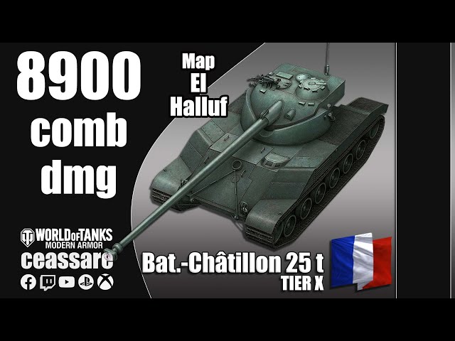 Bat.-Châtillon 25 t / WoT Console / PS5 / Xbox Series X / 1080p60 HDR