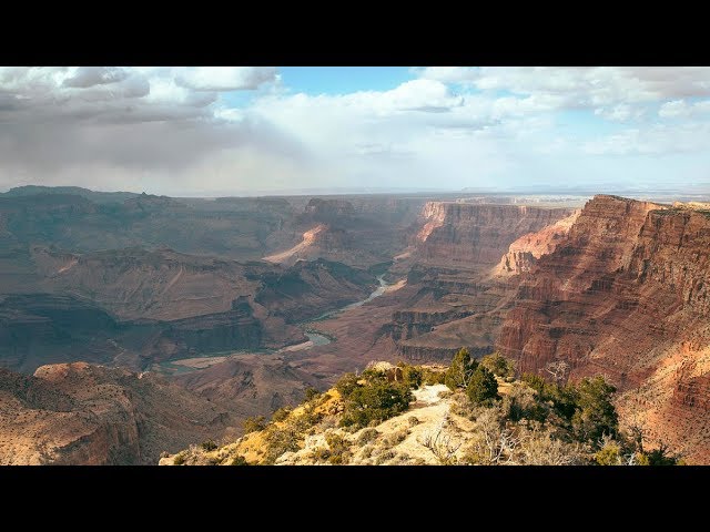 Bright Angel Trail, Grand Canyon National Park (360 Video) | Sunset