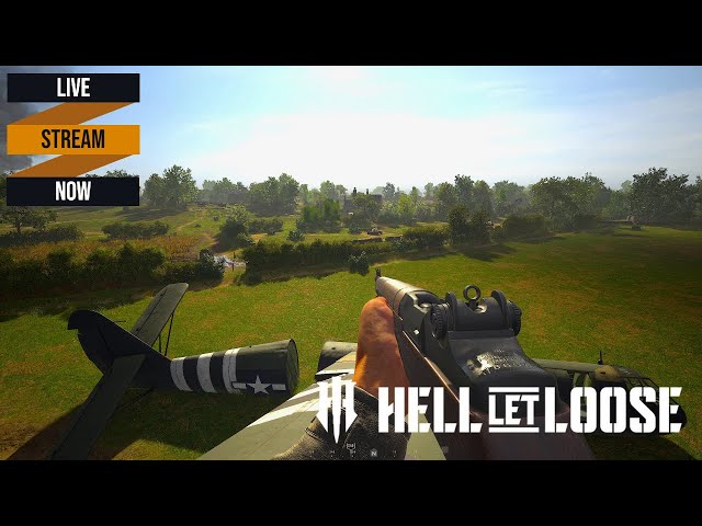 🔴Live Hell Let Loose Gameplay - Realistic WW2 Shooter - Sniper, Anti-Tank and Squad Leader, Lets go!