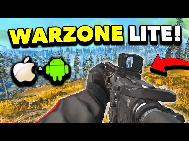 YOU CAN PLAY "WARZONE MOBILE LITE" NOW... (iOS/Android Download)