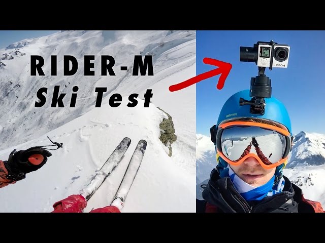 Zhiyun Rider-M stabilization Ski test