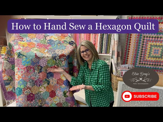 How to Hand Sew a Hexagon Quilt